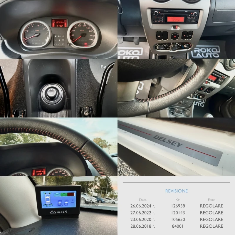 Dacia Duster 1.6i\127 378.км.\БЯЛА ПЕРЛА\DELSEY ИЗПЪЛНЕНИЕ , снимка 14 - Автомобили и джипове - 51945624