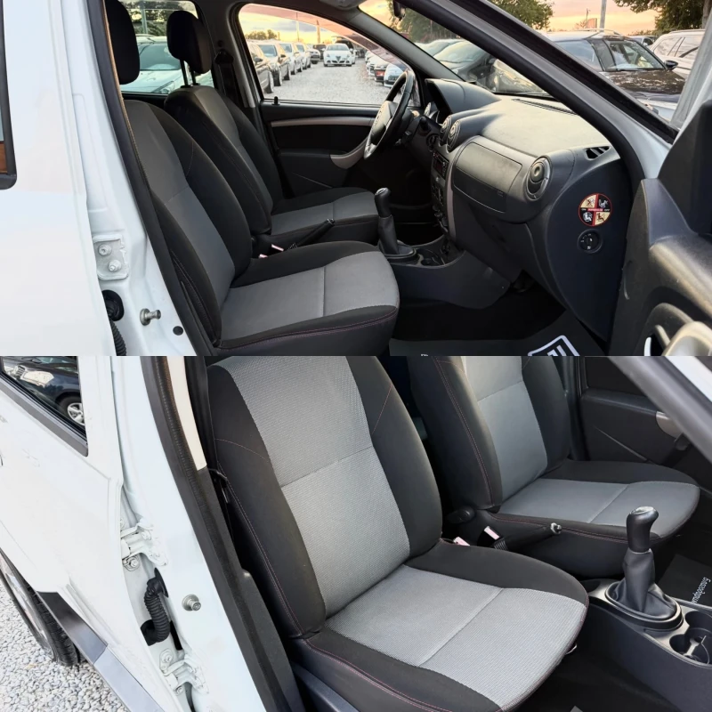 Dacia Duster 1.6i\127 378.км.\БЯЛА ПЕРЛА\DELSEY ИЗПЪЛНЕНИЕ , снимка 12 - Автомобили и джипове - 51945624