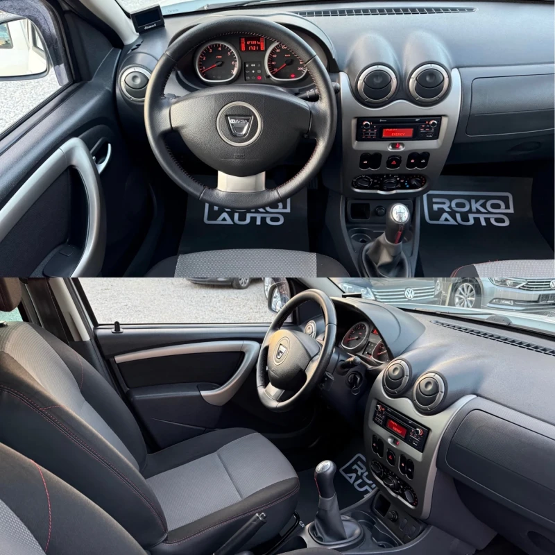 Dacia Duster 1.6i\127 378.км.\БЯЛА ПЕРЛА\DELSEY ИЗПЪЛНЕНИЕ , снимка 11 - Автомобили и джипове - 51945624