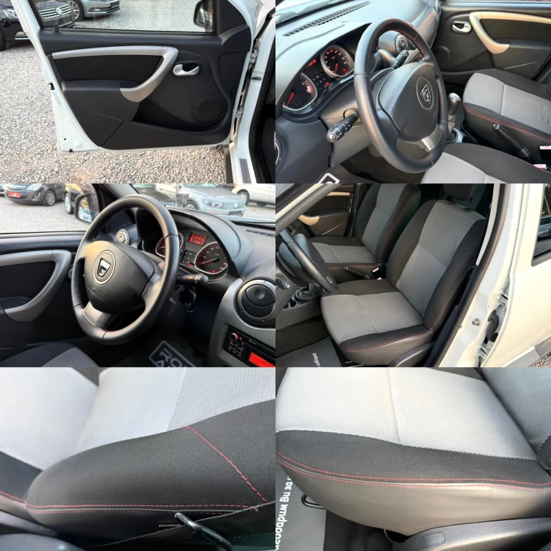 Dacia Duster 1.6i\127 378.км.\БЯЛА ПЕРЛА\DELSEY ИЗПЪЛНЕНИЕ , снимка 8 - Автомобили и джипове - 51945624
