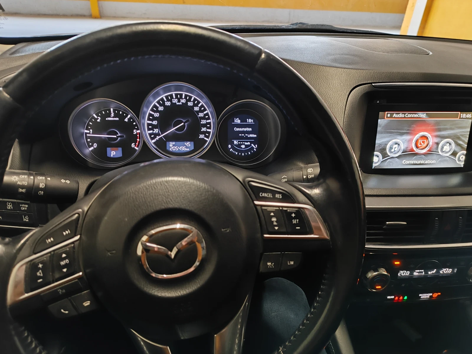 Mazda CX-5 Фейслифт 2.2D AWD 175Hp - обслужена, снимка 7 - Автомобили и джипове - 54137728