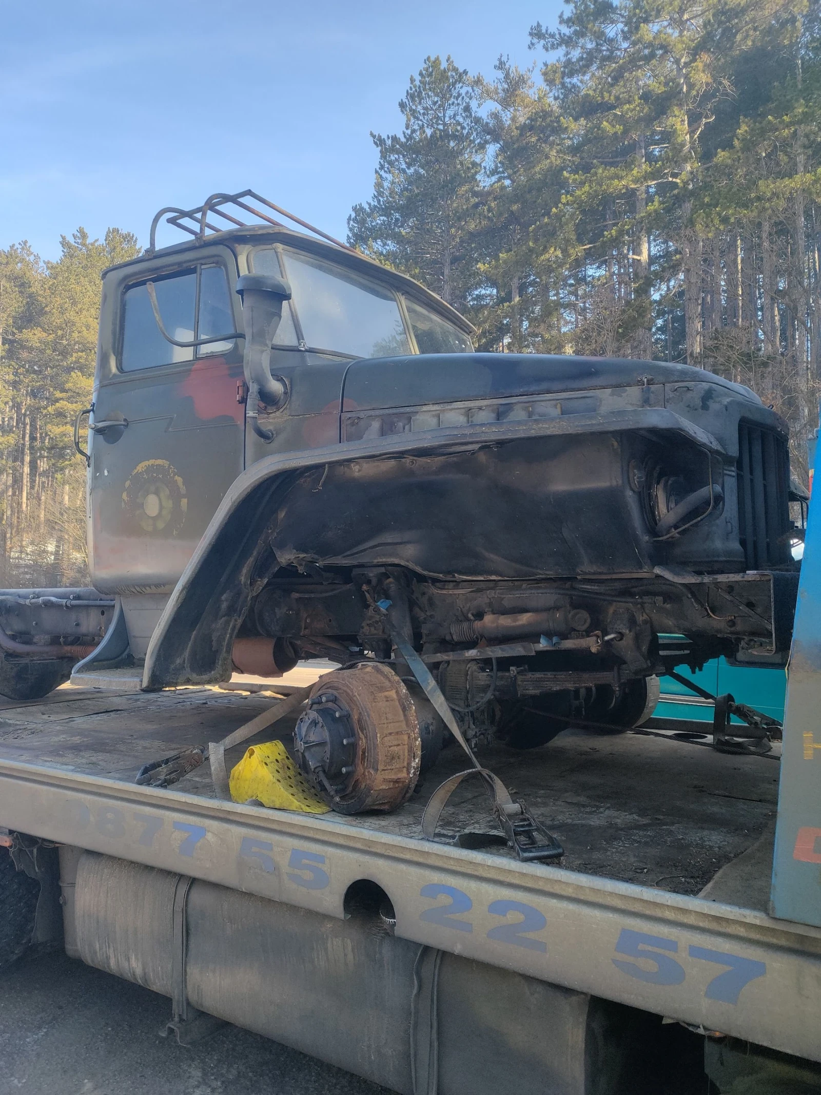 Ural Crone 4320 и 375 наЧасти, снимка 1