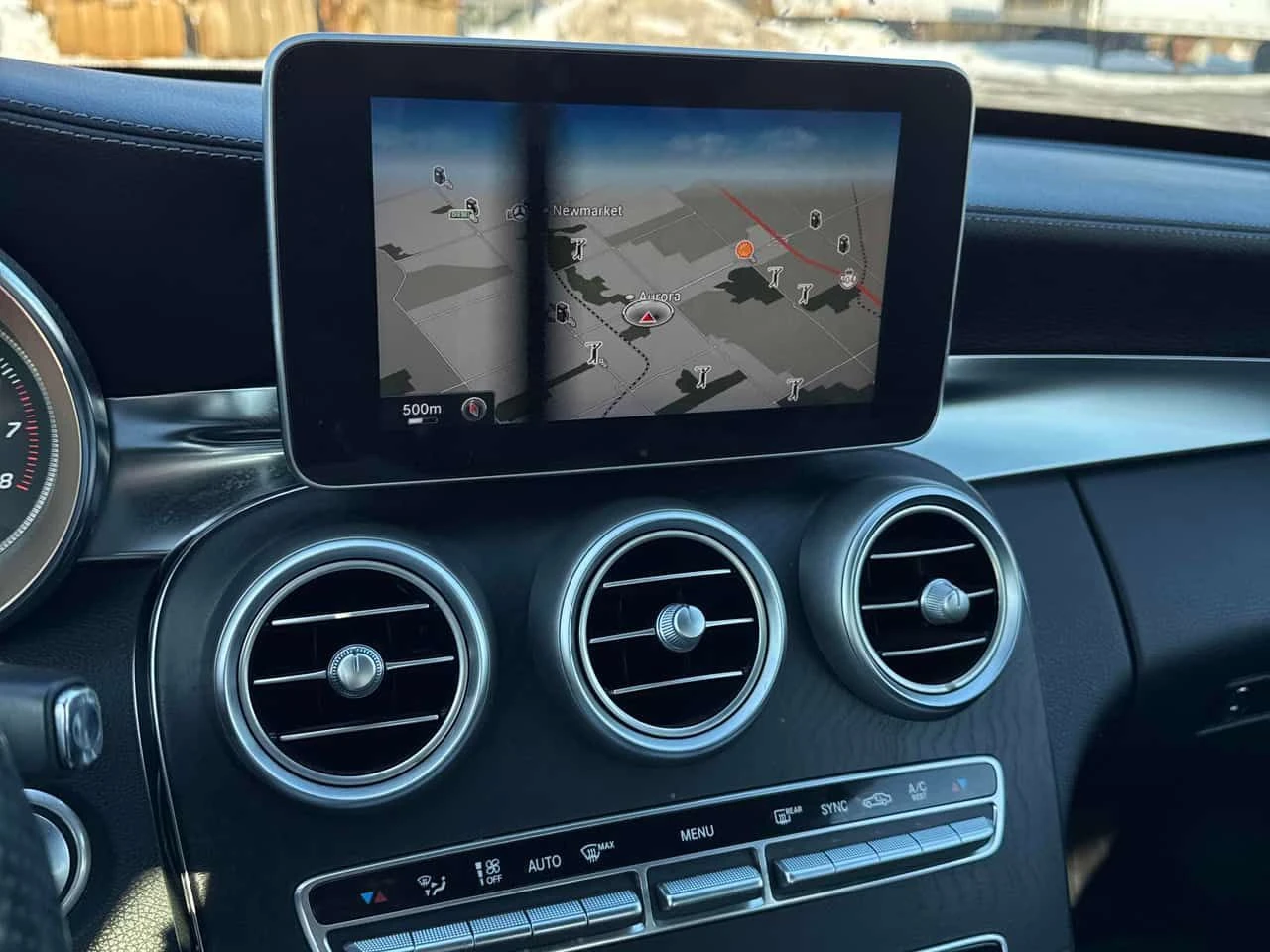 Mercedes-Benz C 400 * CARFAX * BURMESTER* ПОДГРЕВ* KEYLESS*  - изображение 9