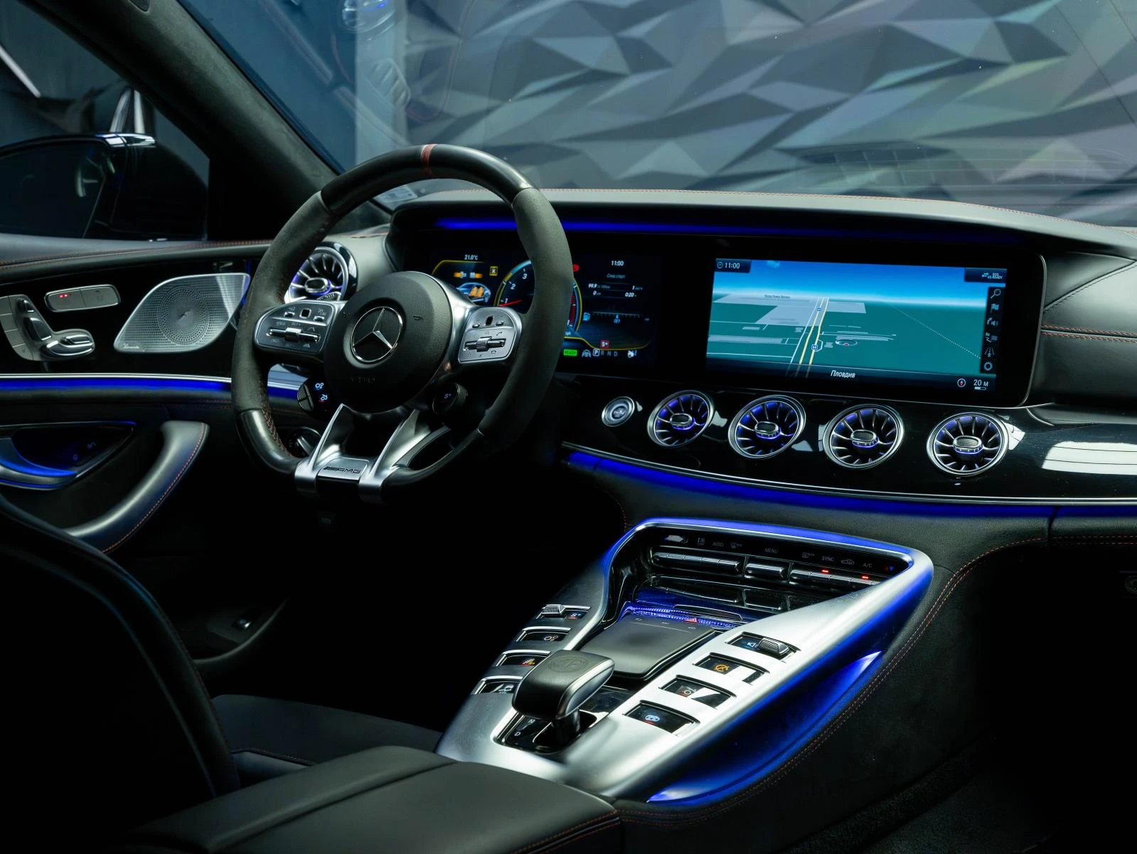 Mercedes-Benz GT 53 4MATIC+ * BURMESTER* 360CAM* PANO* , снимка 7 - Автомобили и джипове - 56304424