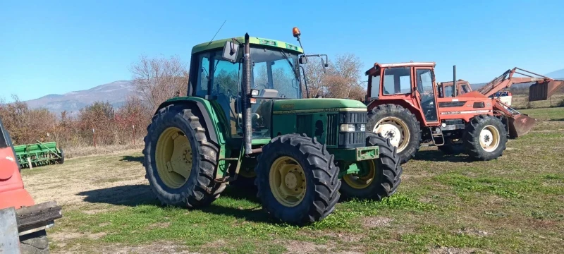 Трактор John Deere 6400 100ks 4x4 Никакви разходи по прехвърляне, снимка 12 - Селскостопанска техника - 48419515