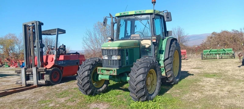 Трактор John Deere 6400 100ks 4x4 Никакви разходи по прехвърляне, снимка 10 - Селскостопанска техника - 48419515