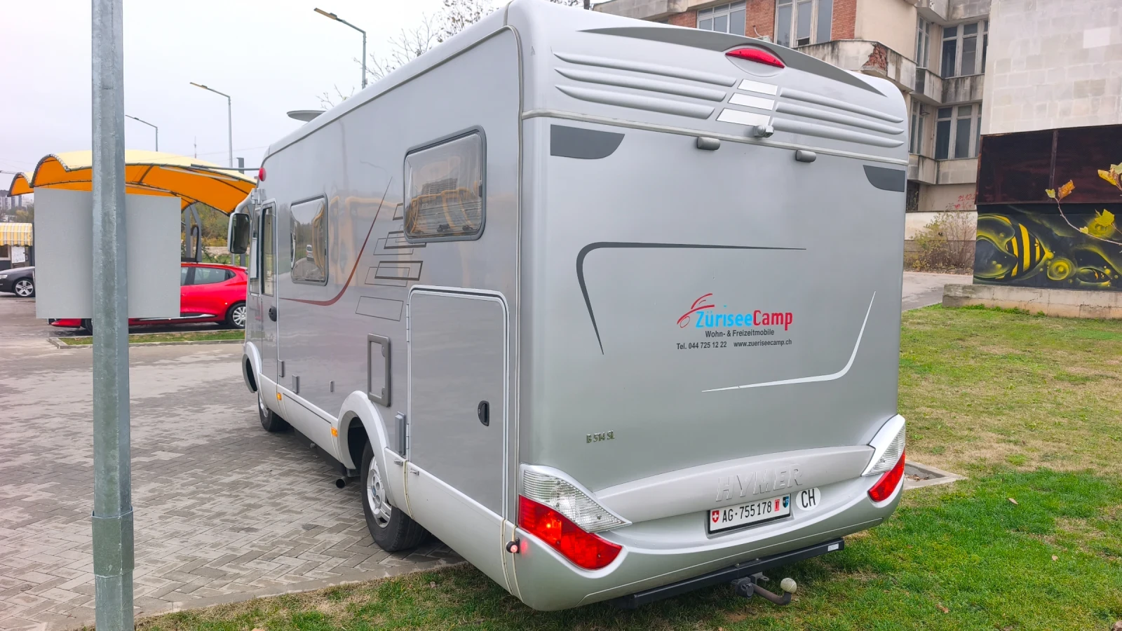 Кемпер HYMER / ERIBA B 514 SL 3.0D 160кс Goldschmidt Швейцария - изображение 2