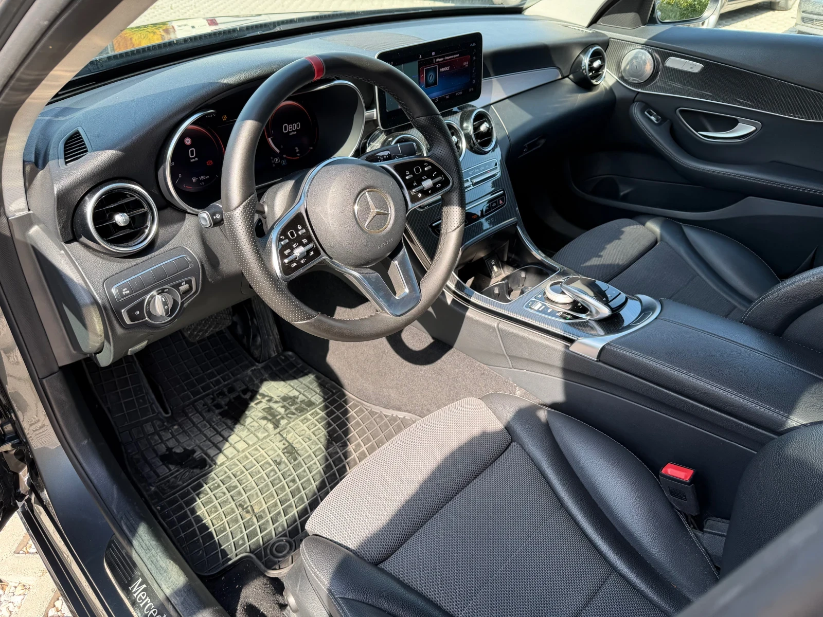 Mercedes-Benz C 220 C 63 AMG packet / DIGITAL / PODGREV / DESIGNIO SIL, снимка 11 - Автомобили и джипове - 54368531