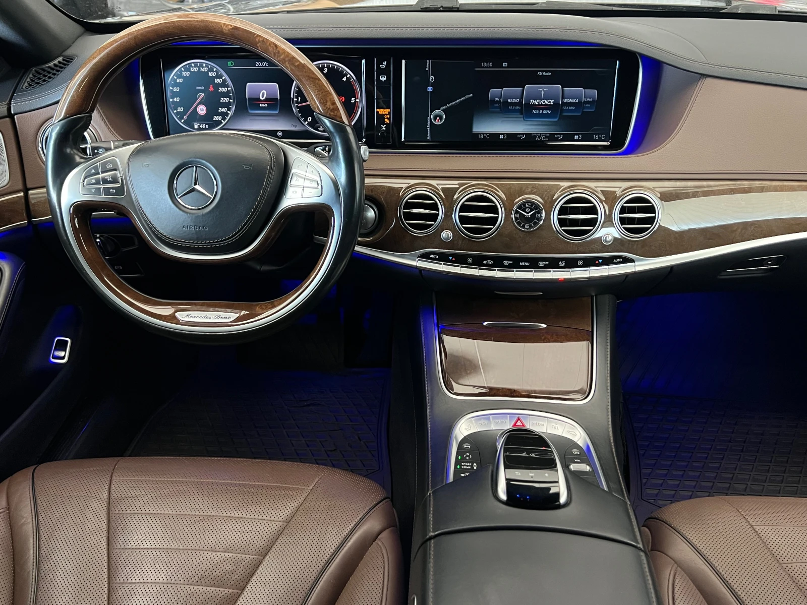 Mercedes-Benz S 350 d, 9G-Tronic, MAXIMUM, FULL-ПЪЛНА СЕРВ. ИСТОРИЯ-НО, снимка 9 - Автомобили и джипове - 54565469