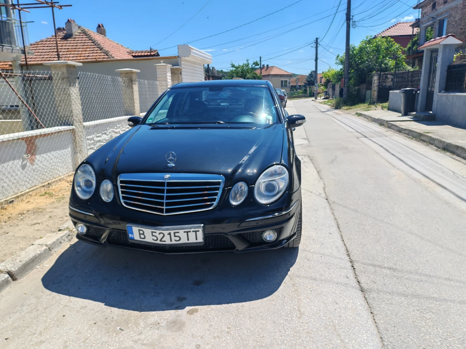 Mercedes-Benz E 500 W211 | V8 | Газ | Кожа | Подгрев | Пружини | , снимка 5 - Автомобили и джипове - 54904842