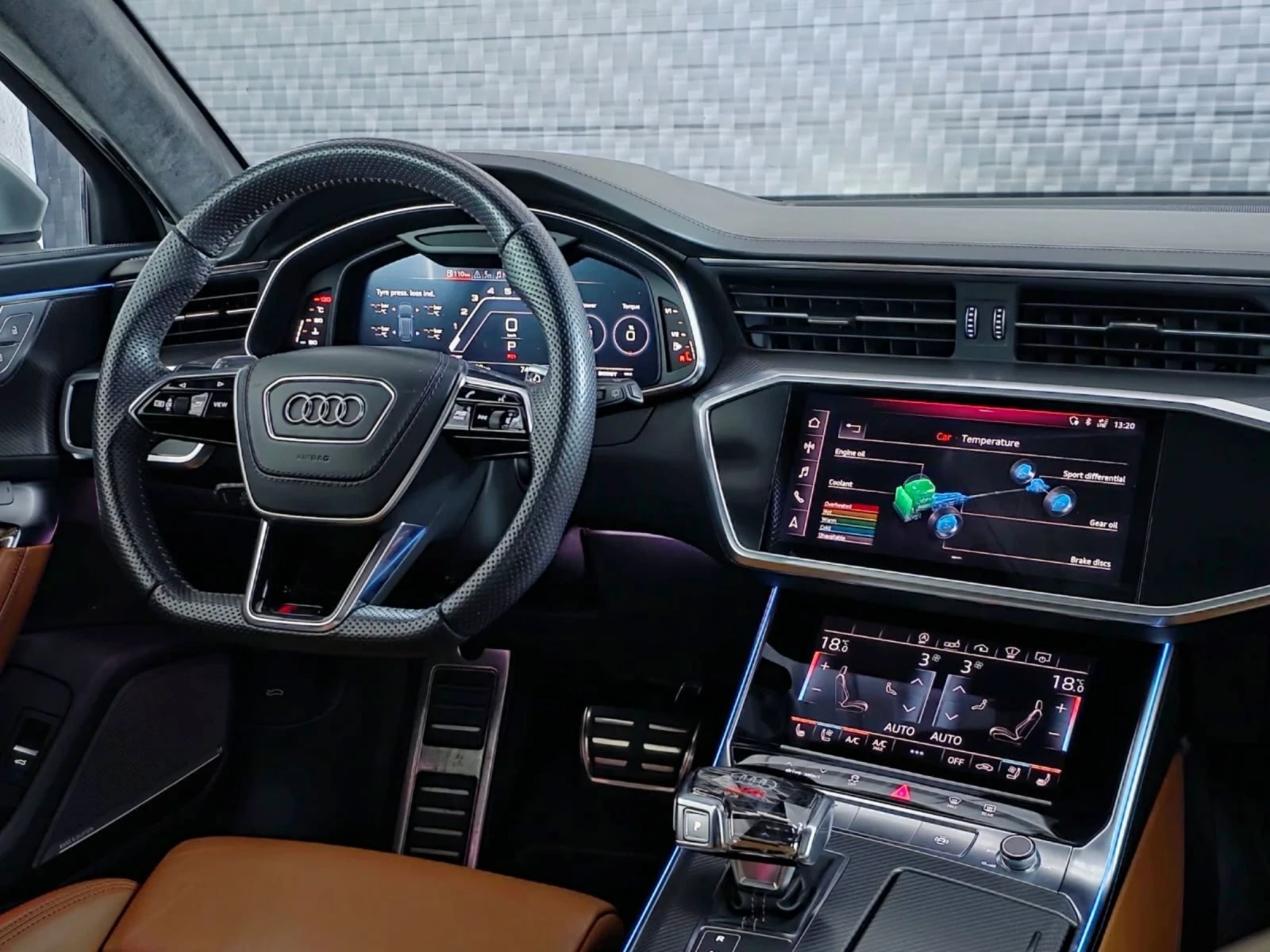 Audi Rs6 Audi RS6 Avant   PERFORMANCE   CERAMIC   B&O   360, снимка 14 - Автомобили и джипове - 54981470