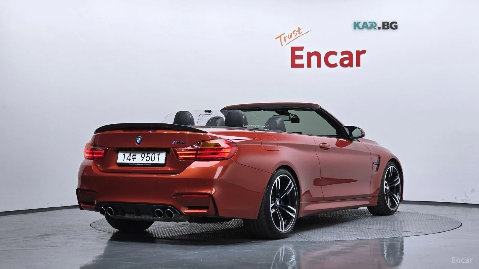 BMW M4 Convertible* 360* HUD* КОЖА* НАВИ, снимка 2 - Автомобили и джипове - 55068627