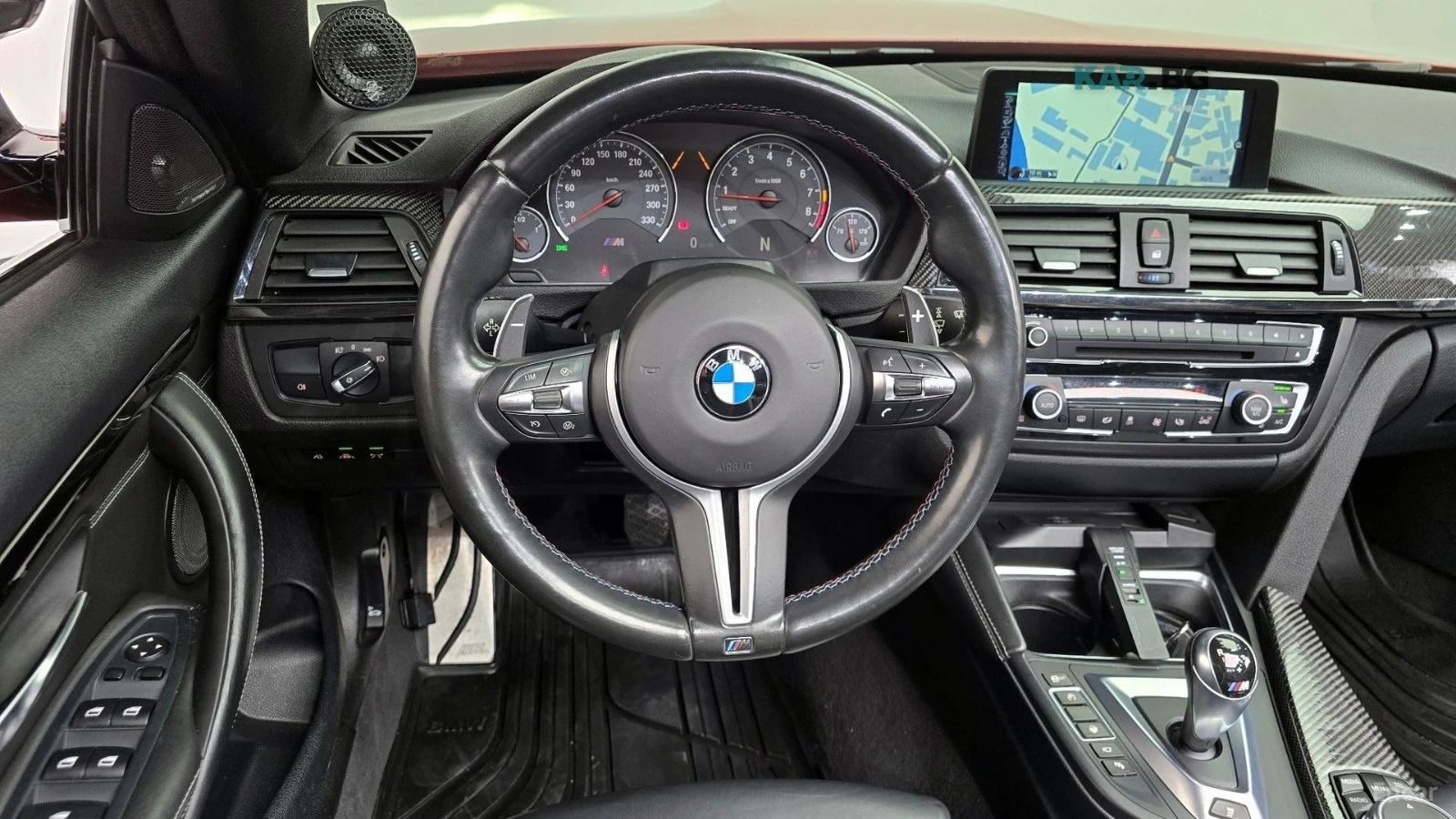 BMW M4 Convertible* 360* HUD* КОЖА* НАВИ, снимка 13 - Автомобили и джипове - 55068627