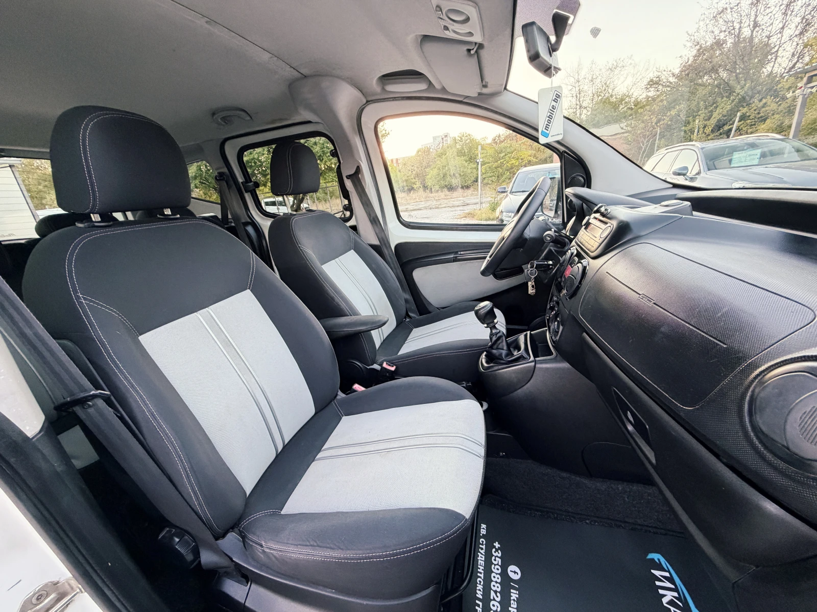 Fiat Qubo 1.4CNG ИТАЛИЯ, снимка 10 - Автомобили и джипове - 56339743