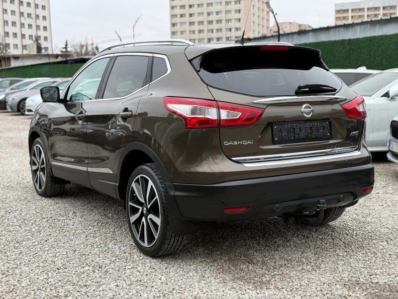 Nissan Qashqai 1.5DCI/110hp/TEKNA/360Камера/Панорама/Кожа/Нави, снимка 5 - Автомобили и джипове - 49144787