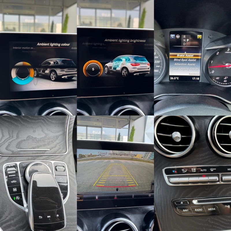 Mercedes-Benz GLC 350 AMG-DISTRONIC+ -BLIND-SPOT-LANE-ASIST-ПОДГРЕВ-, снимка 14 - Автомобили и джипове - 50574260