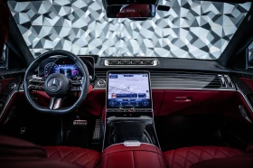 Mercedes-Benz S 400 d 4M L AMG - CHAUFFEUR - EXCLUSIVE RED, снимка 17