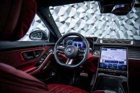 Mercedes-Benz S 400 d 4M L AMG - CHAUFFEUR - EXCLUSIVE RED, снимка 10