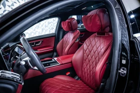 Mercedes-Benz S 400 d 4M L AMG - CHAUFFEUR - EXCLUSIVE RED | Auto.bg — изображение 12