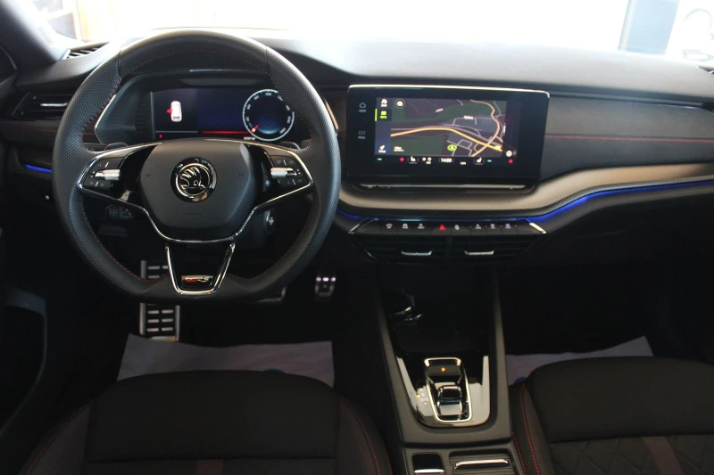 Skoda Octavia 2.0-TDI/150HP/RS/DSG/NAVI/LED/VIRT/300vpr, снимка 10 - Автомобили и джипове - 50033120