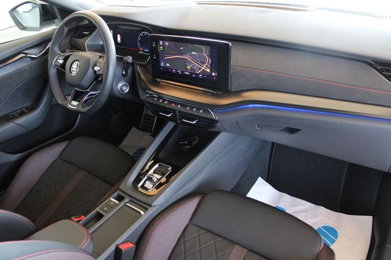 Skoda Octavia 2.0-TDI/150HP/RS/DSG/NAVI/LED/VIRT/300vpr, снимка 13 - Автомобили и джипове - 50033120