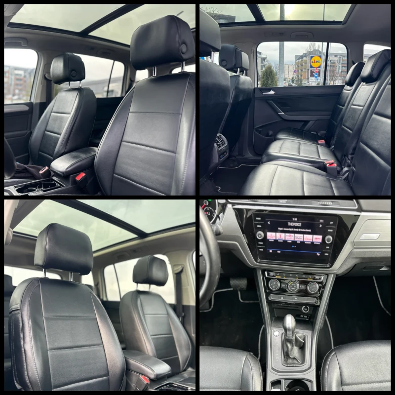 VW Touran DSG* Масаж* Панорама* FULL LED, снимка 13 - Автомобили и джипове - 53392967