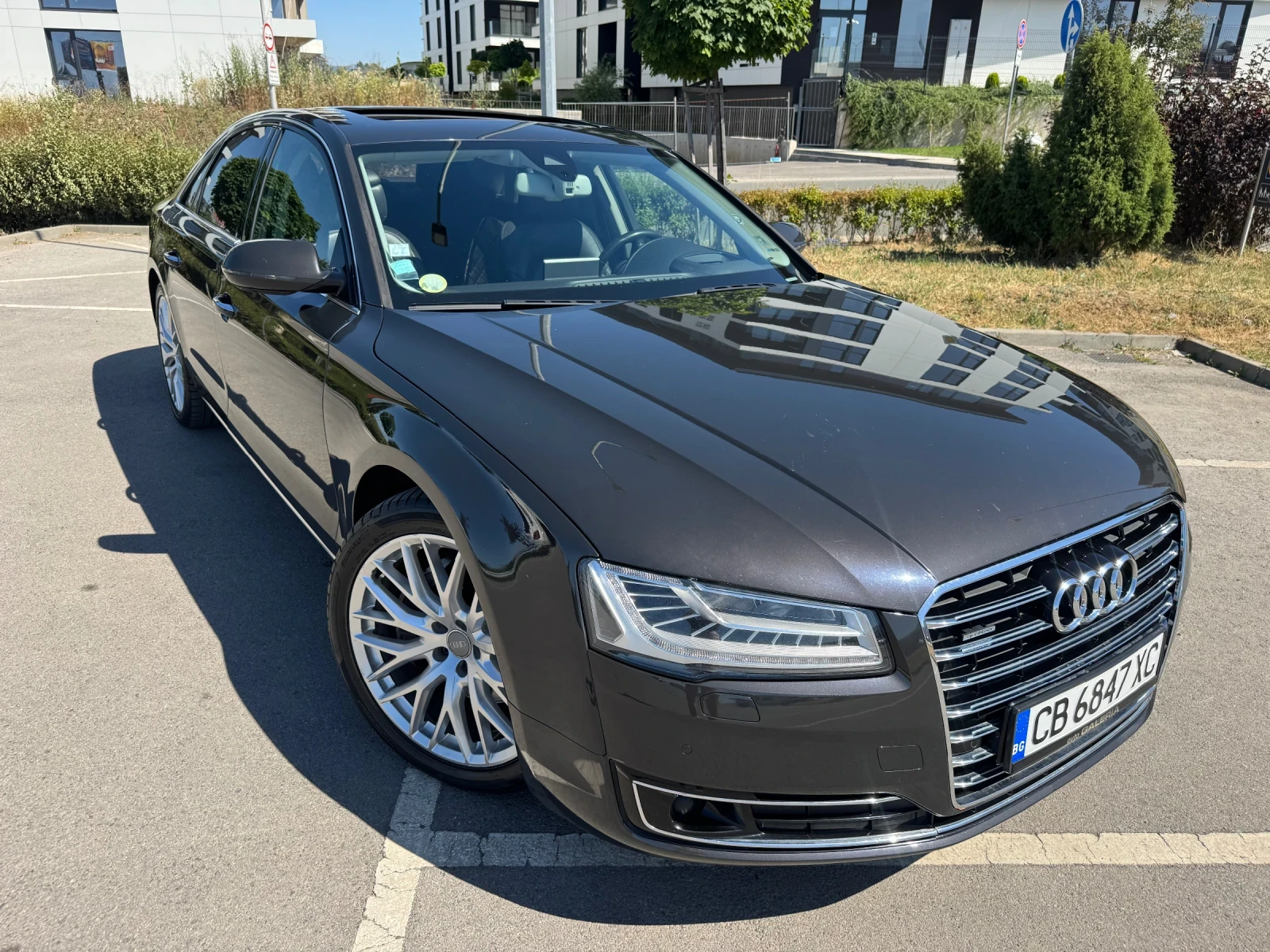 Audi A8 ВАКУМ/ДОСТРОНИК/КАМЕРА/HEAD UP/ШИБИДАХ/BOSE - изображение 3
