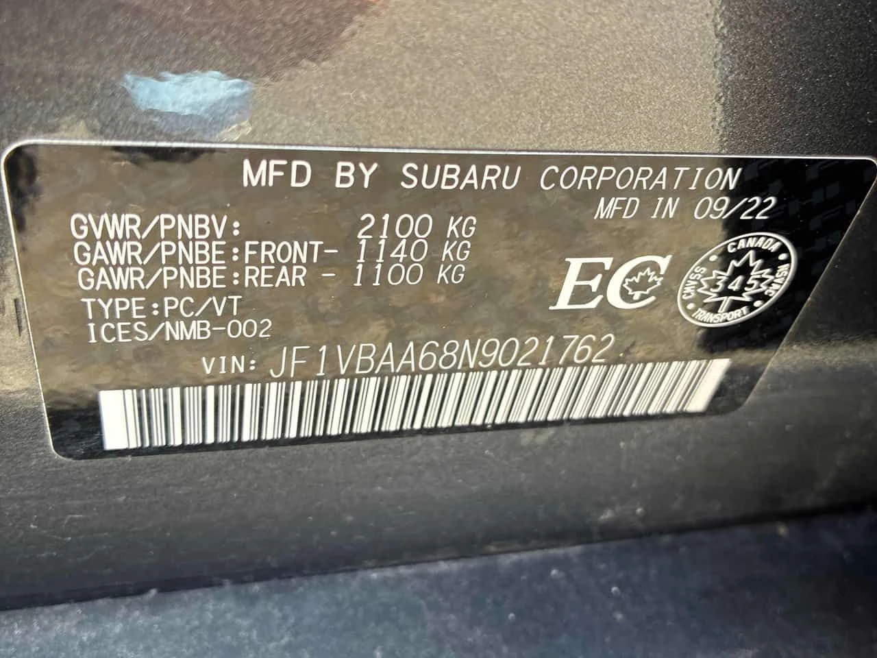 Subaru WRX * Manual * CARFAX * ПОДГРЕВ * KEYLESS * КЛИПОВЕ, снимка 10 - Автомобили и джипове - 54681953