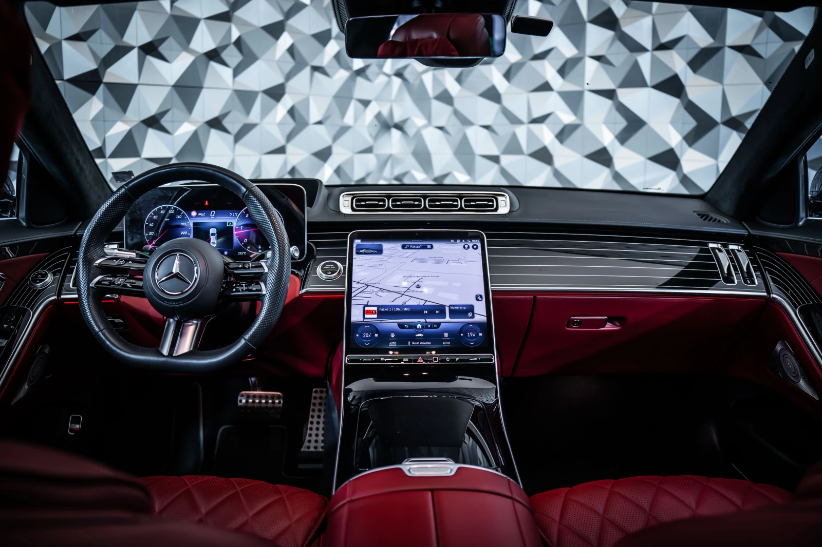 Mercedes-Benz S 400 d 4M L AMG - CHAUFFEUR - EXCLUSIVE RED, снимка 17 - Автомобили и джипове - 56213479