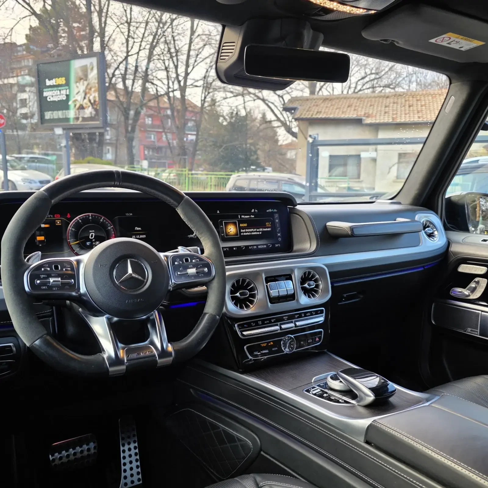 Mercedes-Benz G 63 AMG Burmester/Massage/360/22'/����� ������  | Mobile.bg � ����������� 11