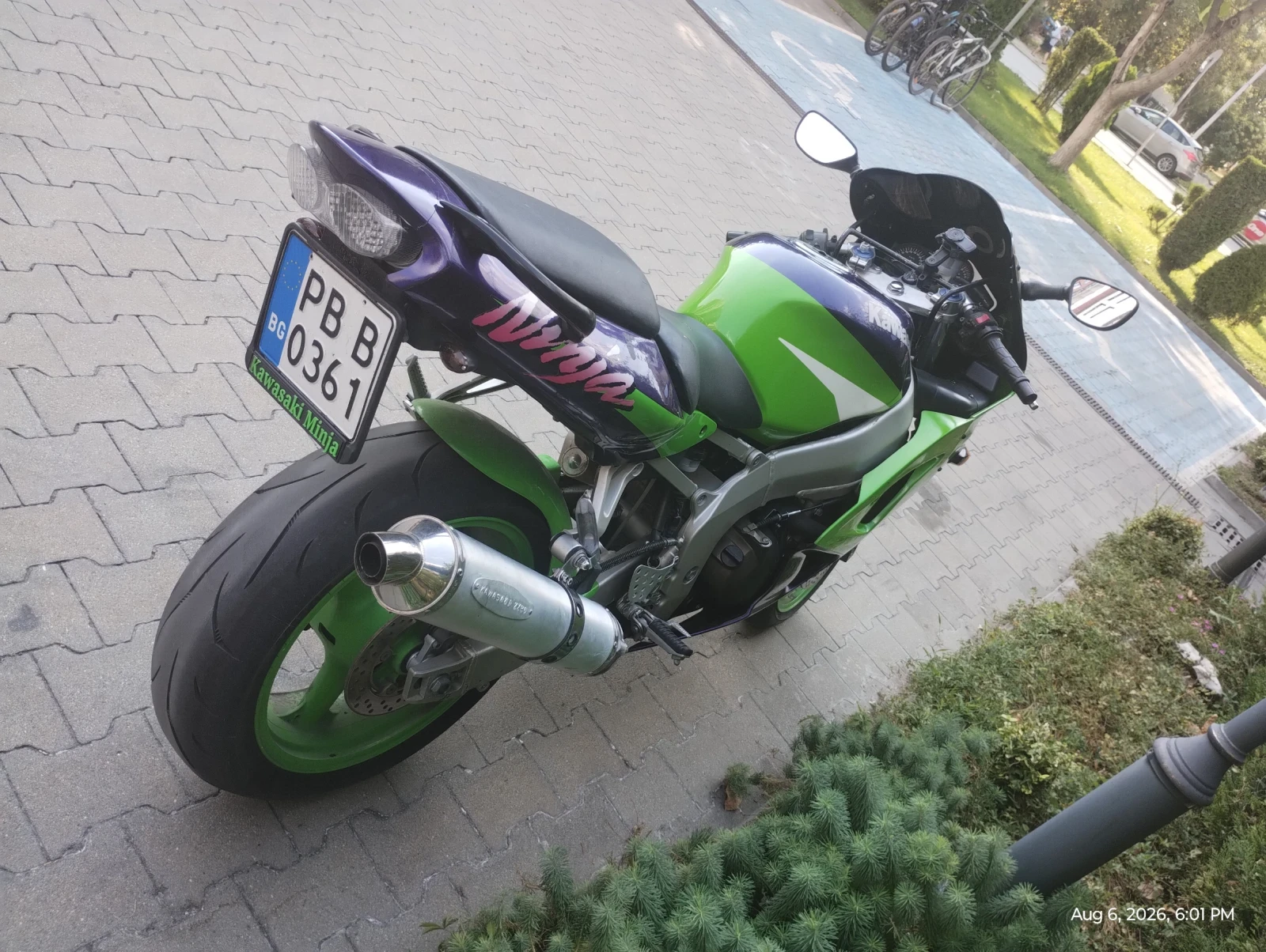 Kawasaki Zxr Ninja zx6r A2, снимка 3 - Мотоциклети и мототехника - 55731831