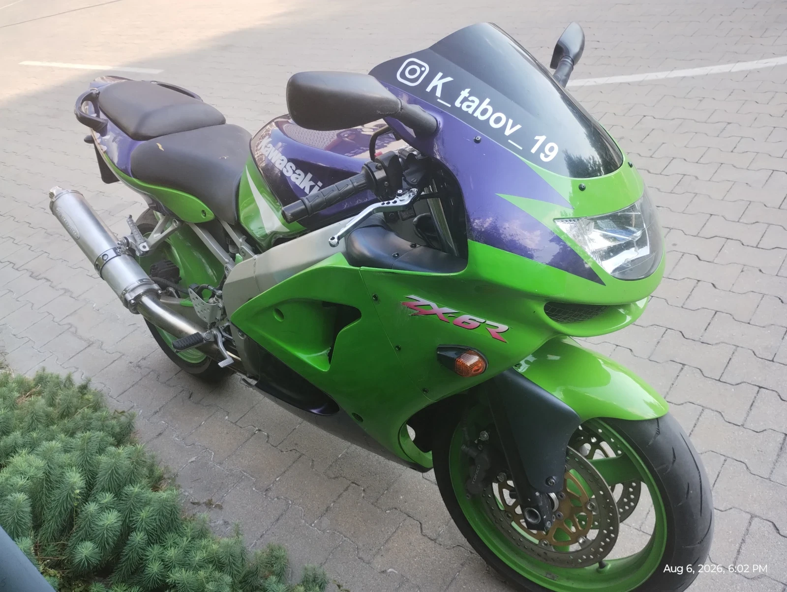 Kawasaki Zxr Ninja zx6r A2, снимка 2 - Мотоциклети и мототехника - 55731831