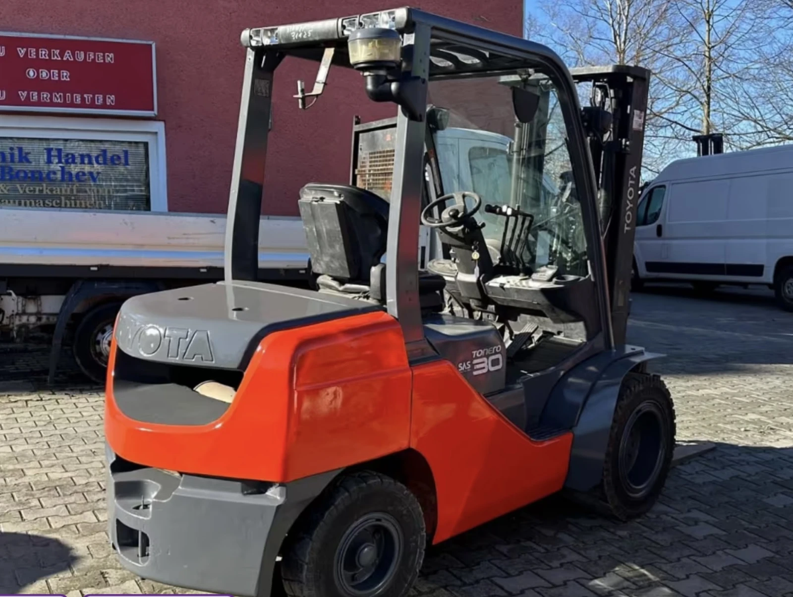 Мотокар Toyota 52-8FDF30 нов внос Топ състояние , снимка 1