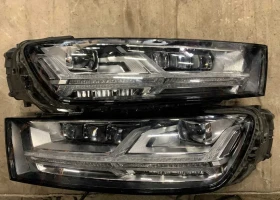 Предница броня капак калници фарове радиатори Audi Q7 4M 3.0tdi S-Line, снимка 2