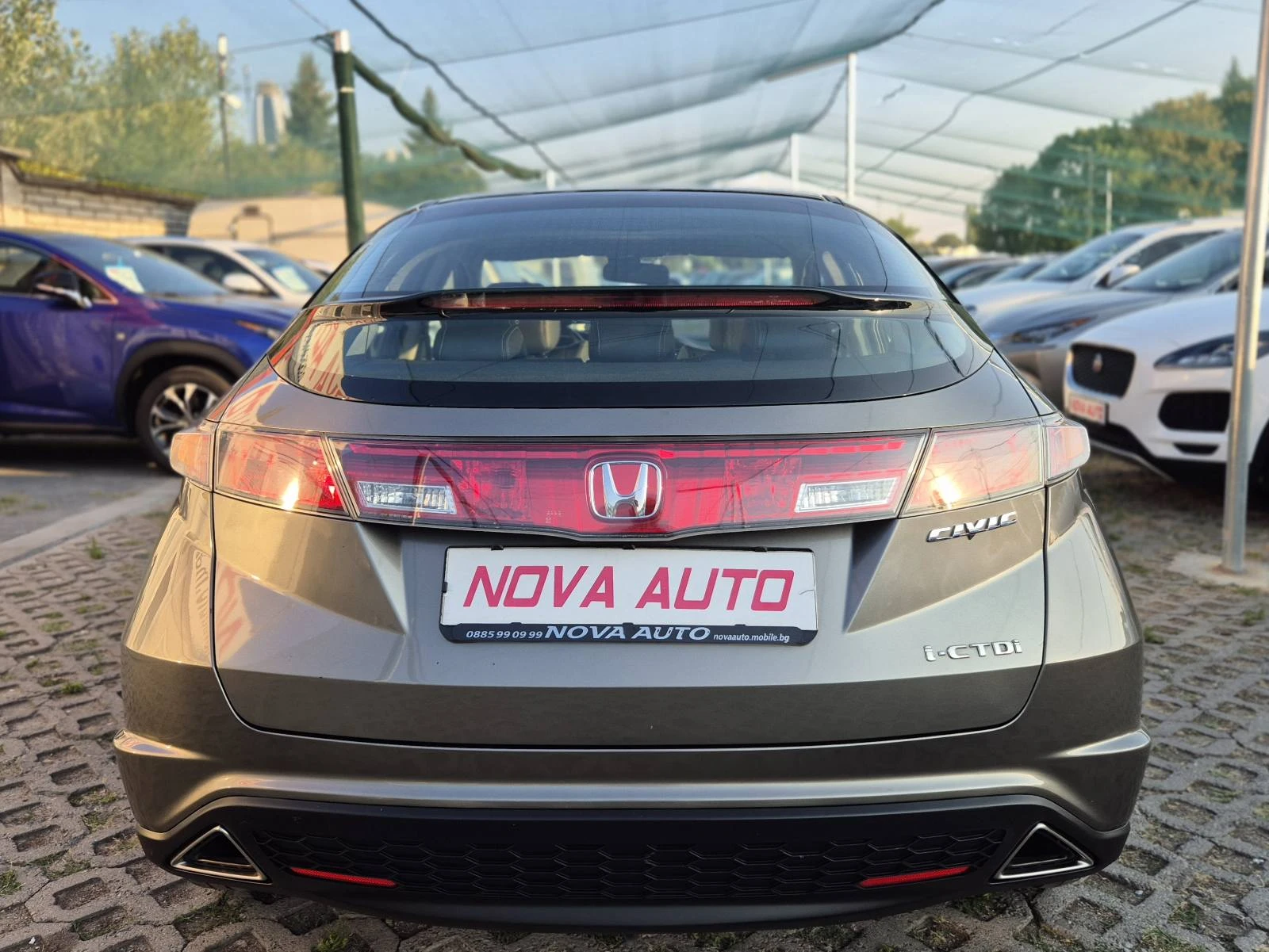 Honda Civic 2.2D-EXECUTIVE-ПАНОРАМА-КОЖА-FULL - изображение 3