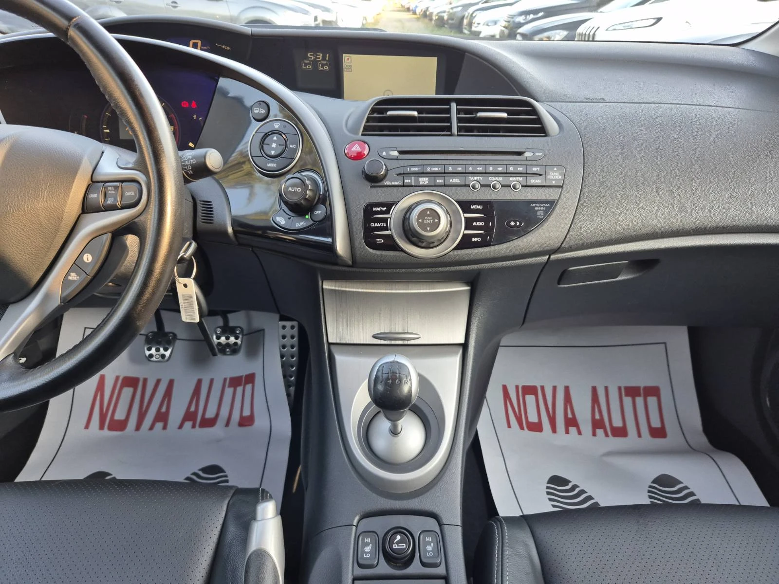 Honda Civic 2.2D-EXECUTIVE-ПАНОРАМА-КОЖА-FULL - изображение 10