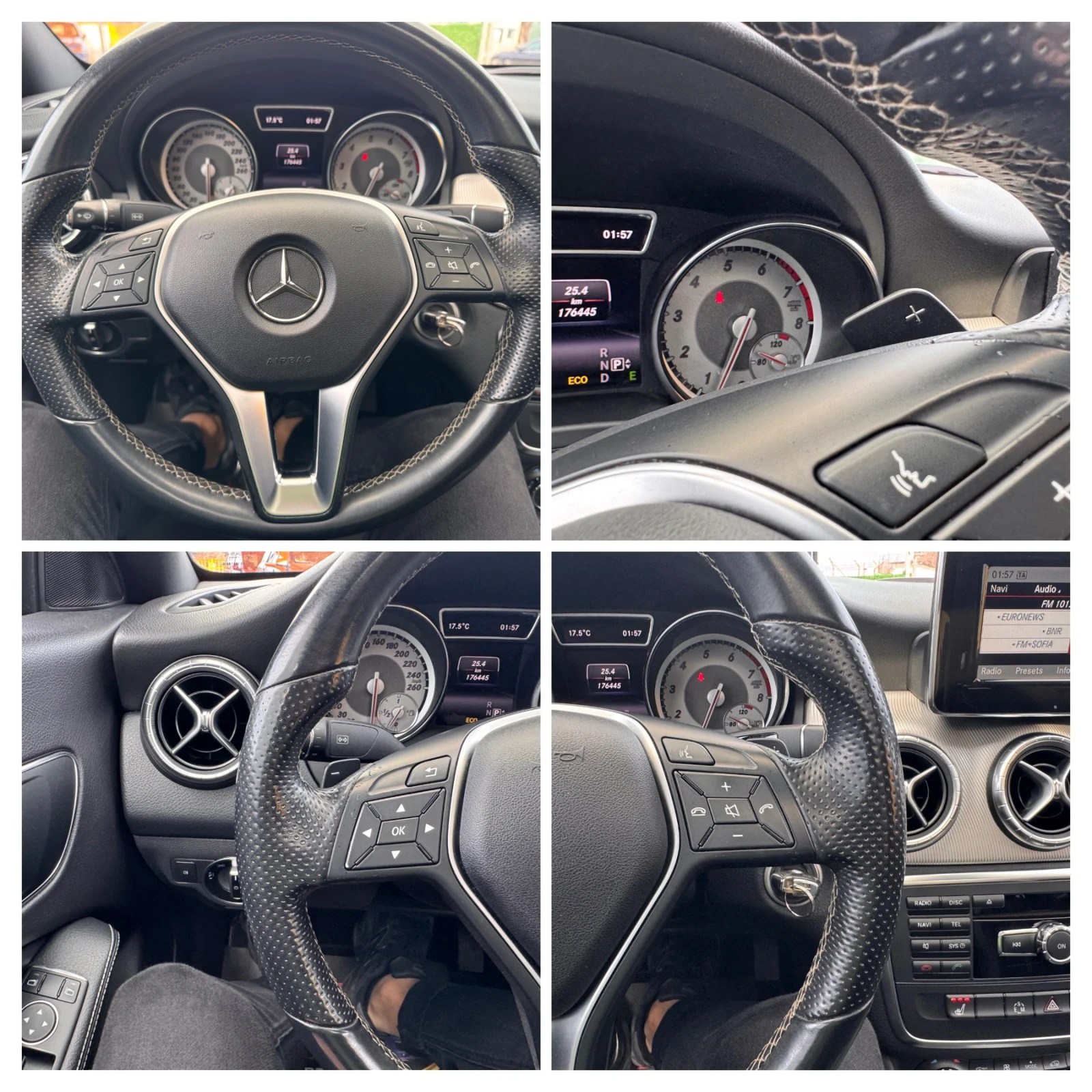 Mercedes-Benz CLA 200 2.0i/AMG/ПАНОРАМА/КАМЕРА/НАП.ОБСЛУЖЕНА/ТОП///, снимка 15 - Автомобили и джипове - 54751683