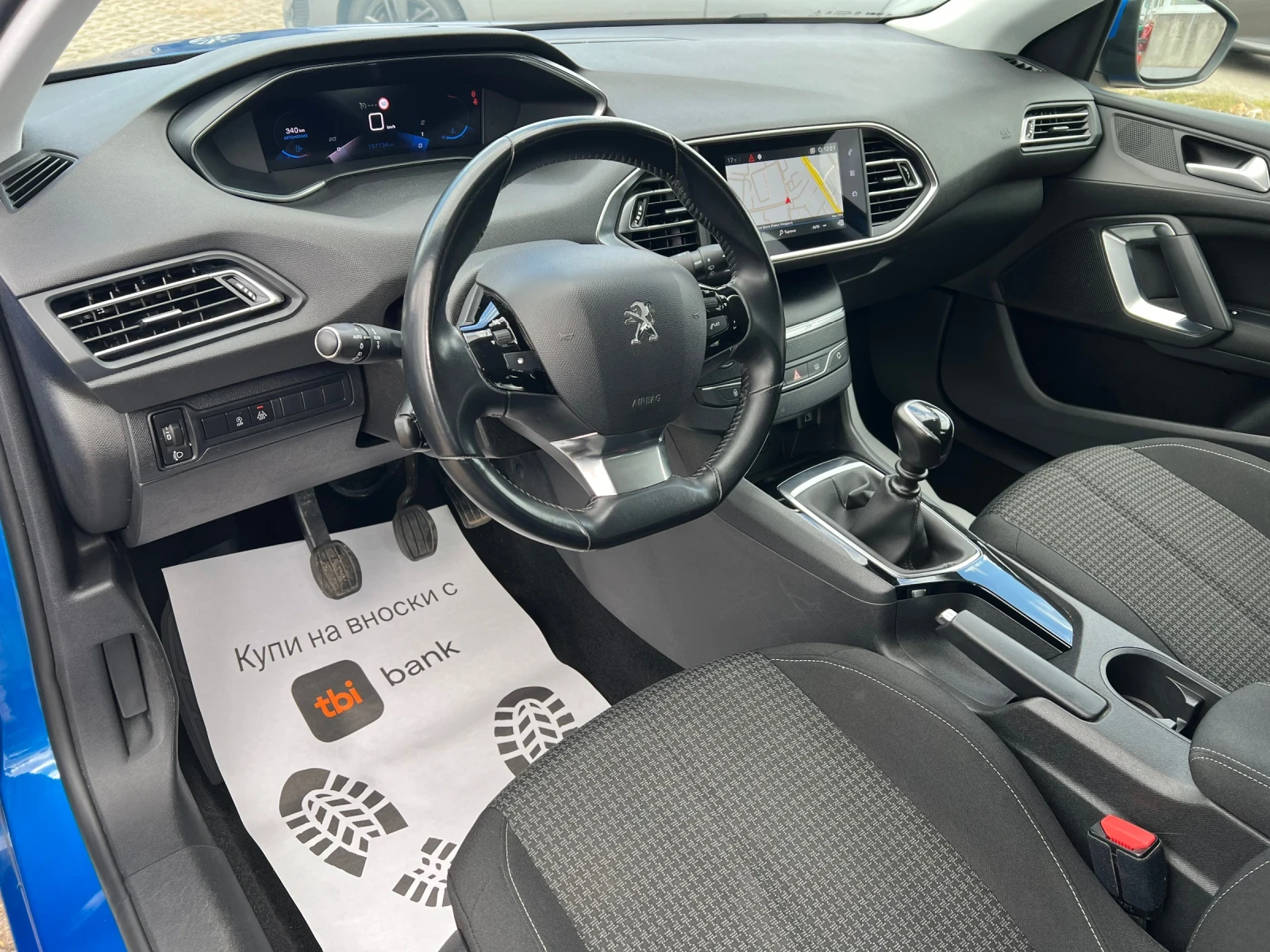 Peugeot 308 1.5 BLUEHDI , снимка 7 - Автомобили и джипове - 56209487