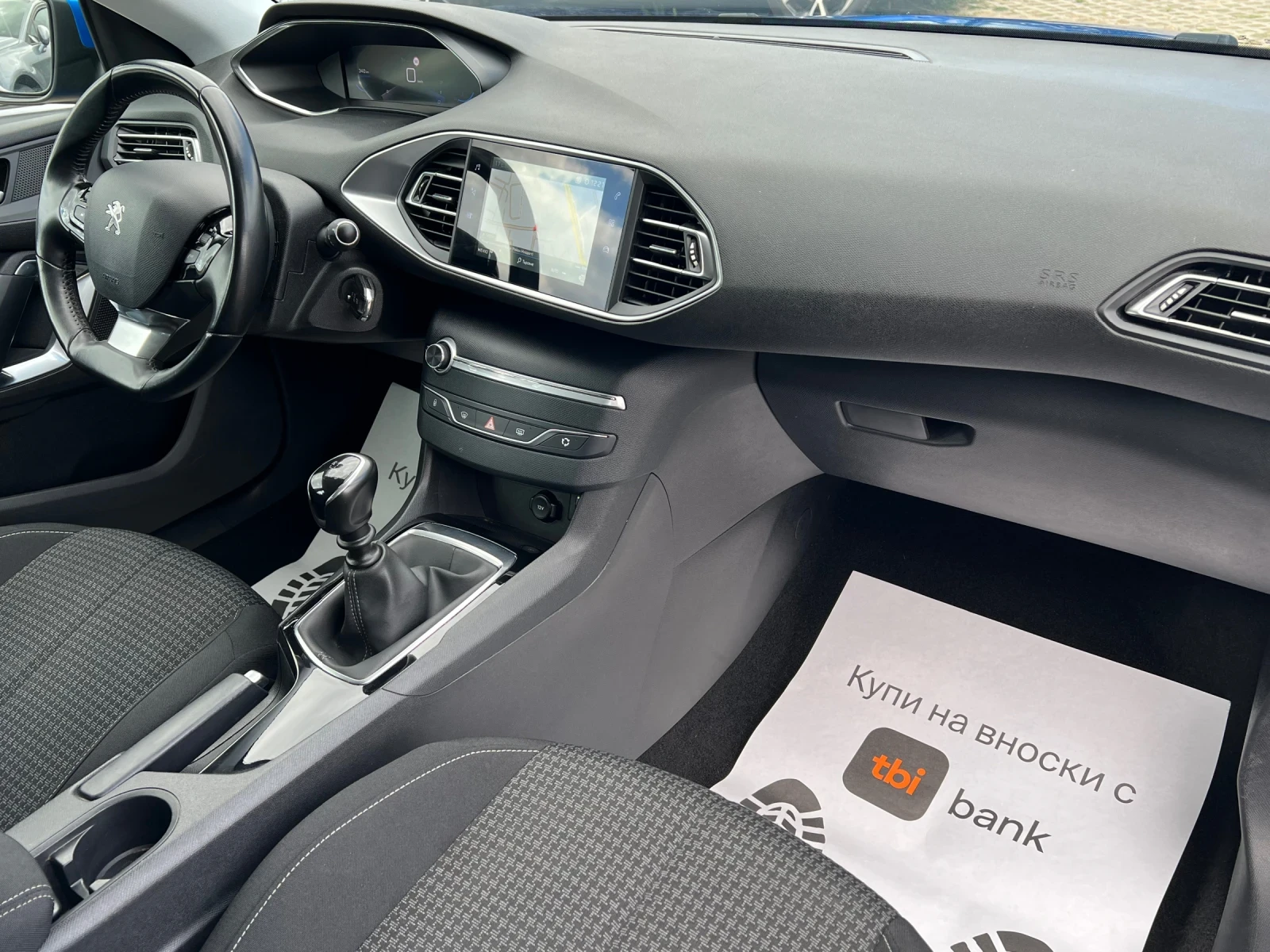 Peugeot 308 1.5 BLUEHDI , снимка 9 - Автомобили и джипове - 56209487