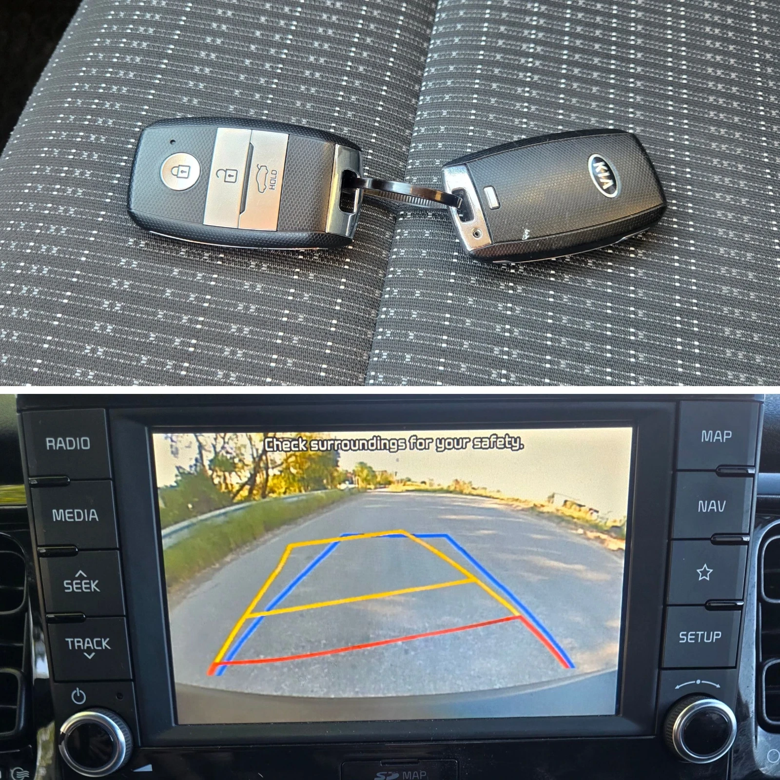 Kia Stonic T- GDI 120kc.- NAVI- CARPLAY- WAZE, снимка 11 - Автомобили и джипове - 54812922