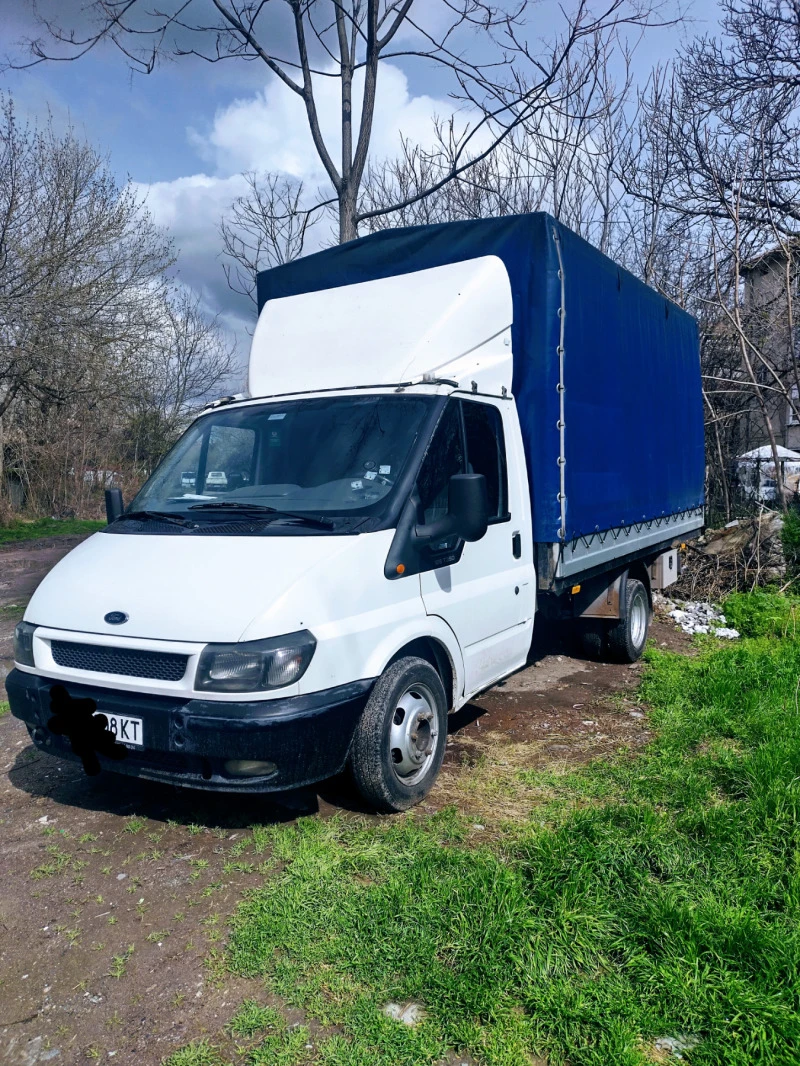 Ford Transit 2400 tdi 125 кс климатик , снимка 1 - Бусове и автобуси - 47609122