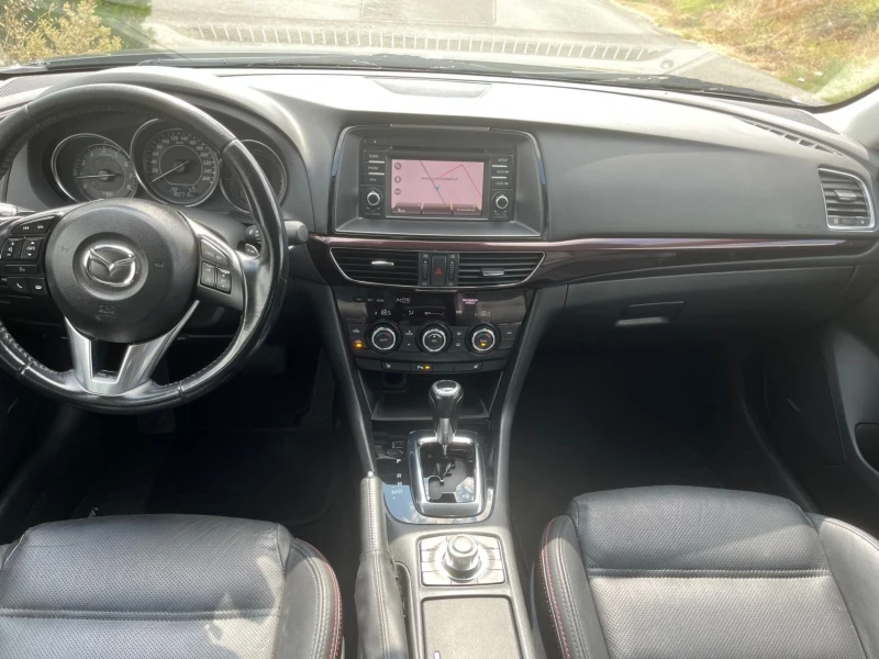 Mazda 6 2.5i EВРО version-/SportLine/Камера/КоЖа/VollMax, снимка 11 - Автомобили и джипове - 47426923