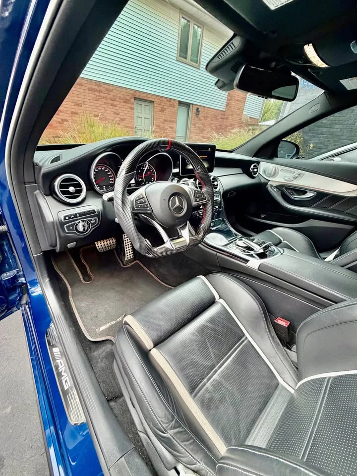 Mercedes-Benz C 63 AMG s С РЕГИСТРАЦИЯ&АВТО КРЕДИТ, снимка 7 - Автомобили и джипове - 53476471