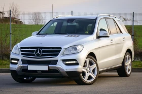 Mercedes-Benz ML 350 350cdi-4matic-въздух-258к.с-2компл.джанти и гуми, снимка 1