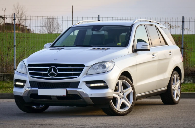 Mercedes-Benz ML 350 350cdi-4matic-въздух-258к.с-2компл.джанти и гуми, снимка 1 - Автомобили и джипове - 48240488