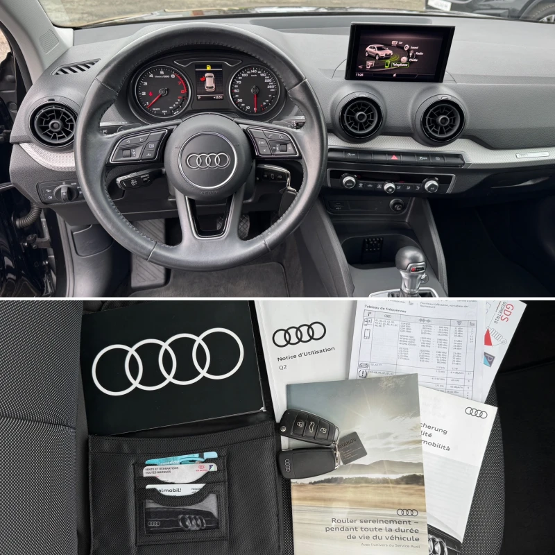 Audi Q2 1.4i АВТОМАТИК! Внос ШВЕЙЦАРИЯ!PDC, TEL, NAVI, LED, снимка 17 - Автомобили и джипове - 53230600