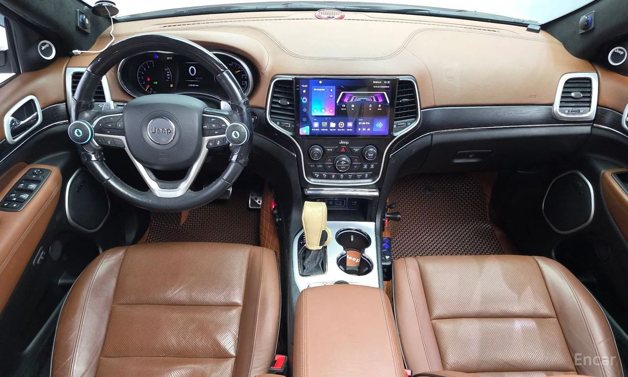 Jeep Grand cherokee 3.6* V6* 8ZF* SUMMIT* ДИСТРОНИК* ОБДУХВАНЕ* LANE* , снимка 6 - Автомобили и джипове - 54916911