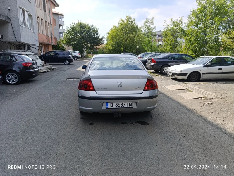 Peugeot 407, снимка 3 - Автомобили и джипове - 48540005