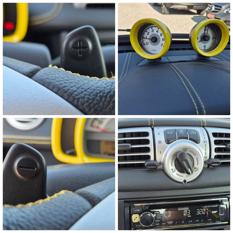 Smart Fortwo 1.0Т-85кс. KABRIO, снимка 17 - Автомобили и джипове - 51071585