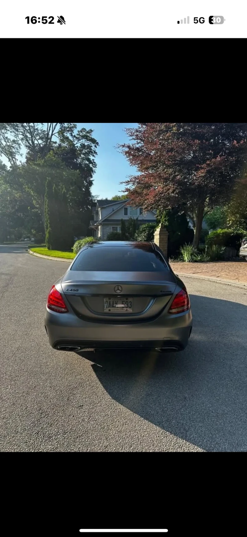 Mercedes-Benz C 450 AMG, снимка 2 - Автомобили и джипове - 52876919